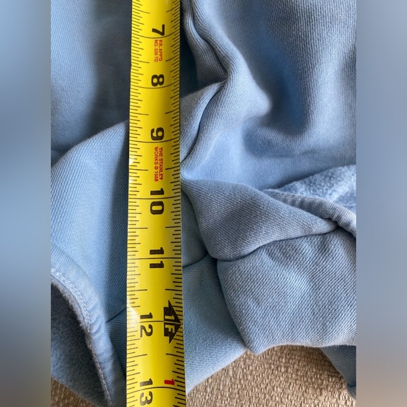 Fiorucci Shorts Women’s Small Velour Equipe Shorts Blue - Picture 5 of 10